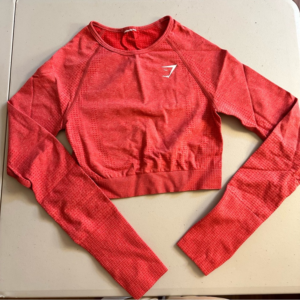 Gymshark Vital Seamless Long Sleeve Crop Top